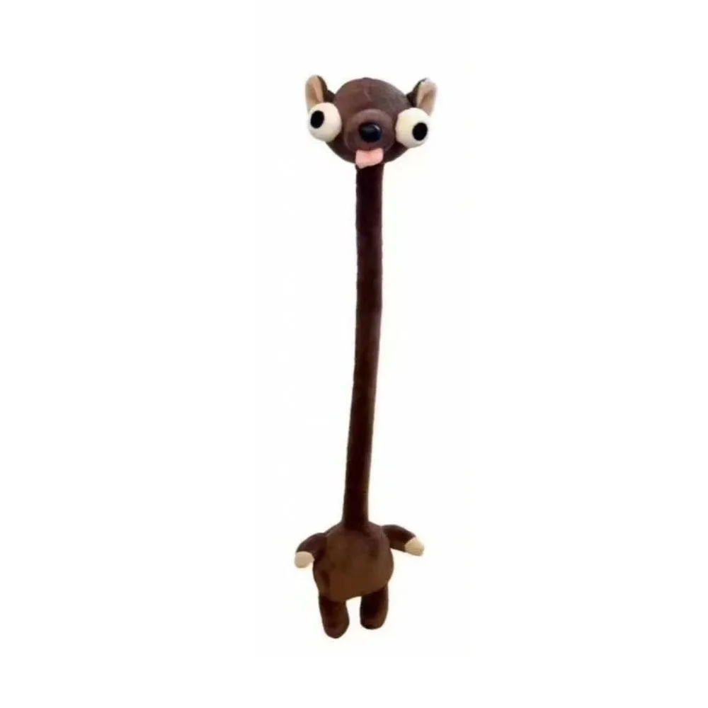 Funny Design Long Neck Animal Pendant Cute Style 40CM White Goose Bag Pendant Creative Gift Bag Decoration Cartoon Pendant