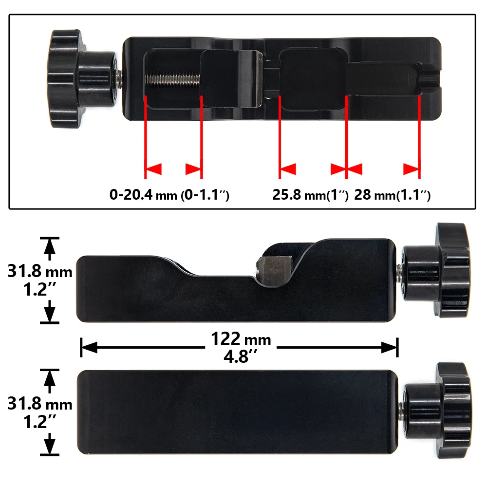 Spark Plug Gap Tool Electrode Compresses 10mm 12mm 14mm 16mm High Turbo Power Kit with Gauge 0.04-0.88mm