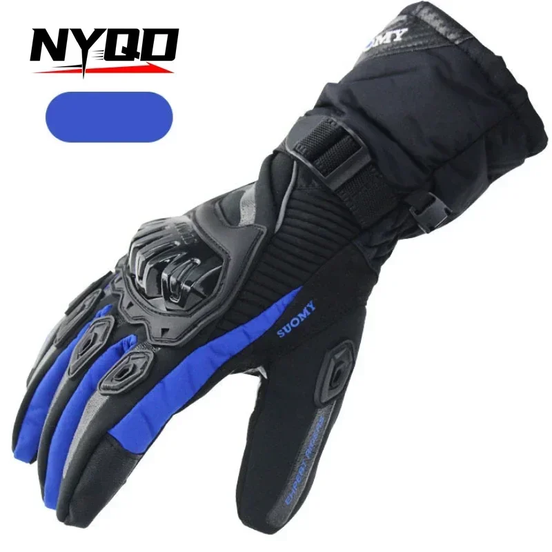 New Winter Windproof, Waterproof and Fall-proof Men's Motorcycle Racing Riding Motorcycle Gloves Touch Screen Protection Gloves