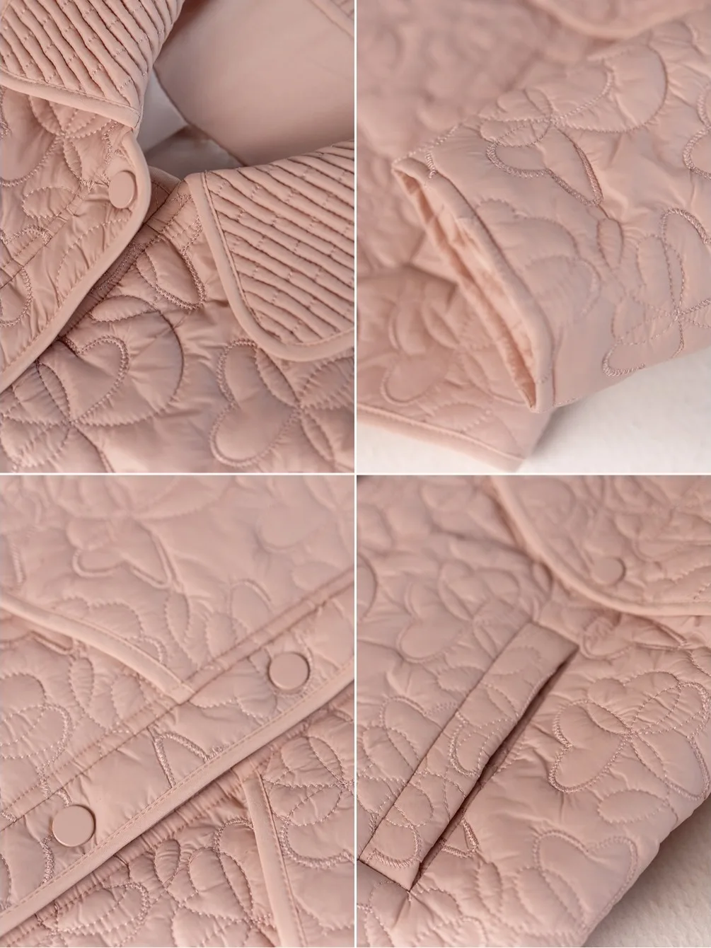 เสื้อผ้าฝ้ายแฟชั่นฤดูใบไม้ผลิ 2026 เสื้อผ้าฝ้ายเนื้อบางเบาอเนกประสงค์สำหรับคุณแม่และเด็ก สไตล์ฝรั่งเศส เสื้อผ้าฝ้ายเข้าชุดกับเสื้อคลุม