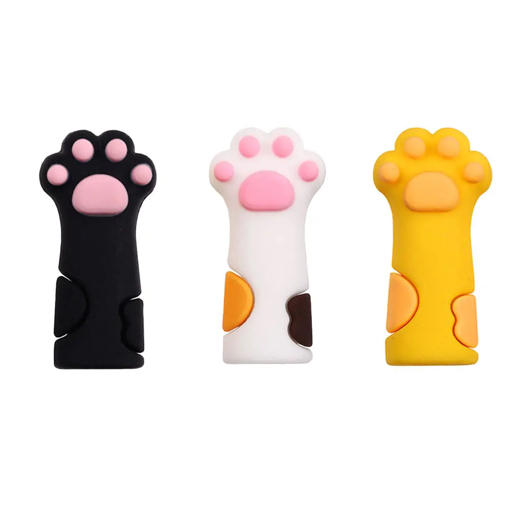 

6Pcs Nail Cutter Protective Silicone Cover Scissors Cap Manicure Pedicure Tool Storage Safe Nipper Tweezers Holder