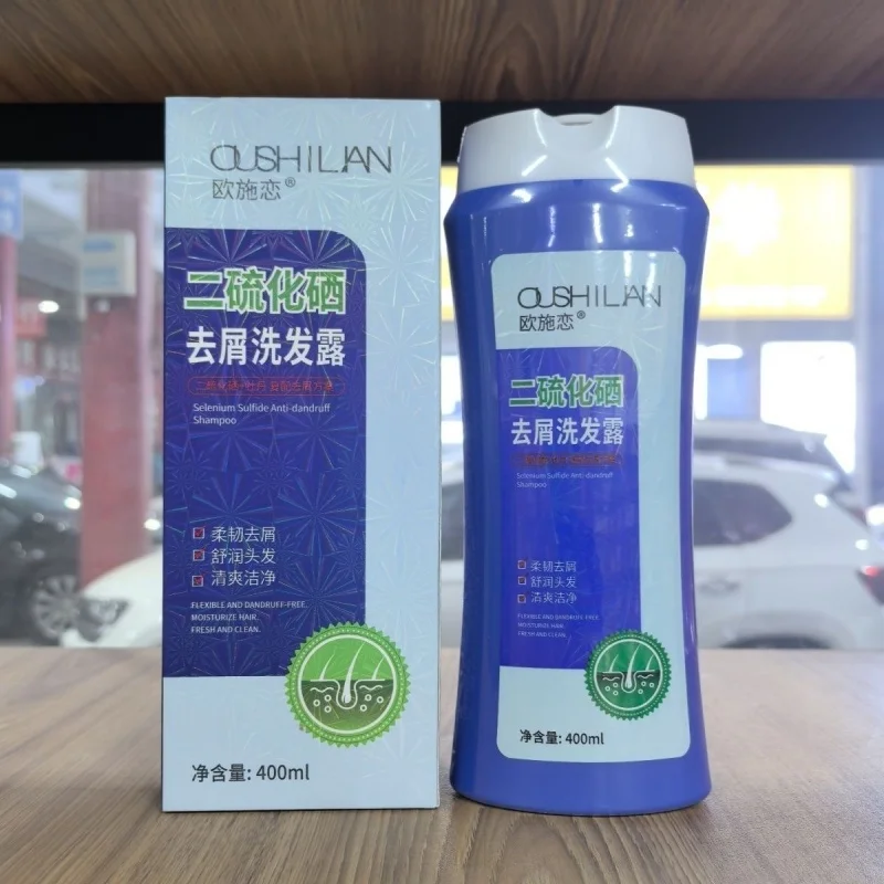 Selenium sulfide dandruff removing shampoo - scalp itching, dandruff removing shampoo, anti itch refreshing shampoo