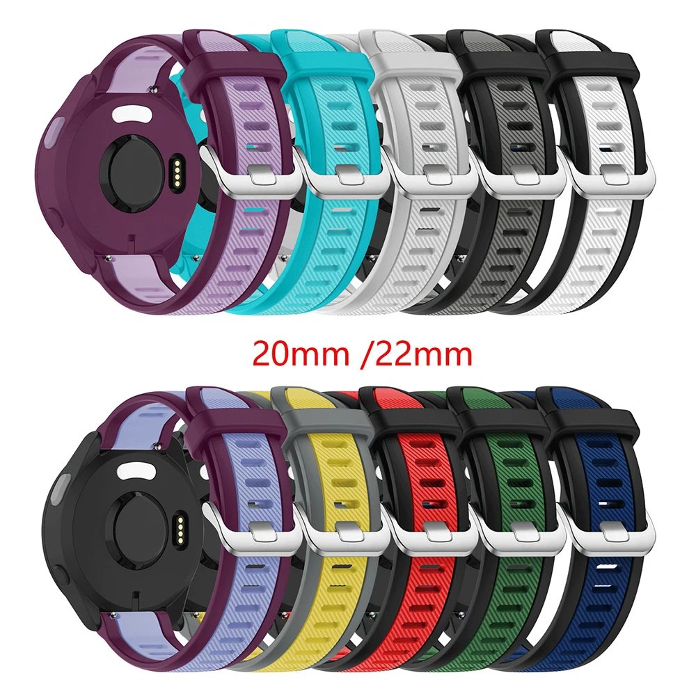 

20mm 22mm Watch Strap for Samsung Galaxy 7/6/5/4 classic Band for Huawei Watch 4 GT 4 46mm Bracelet for Garmin venu 3 Straps