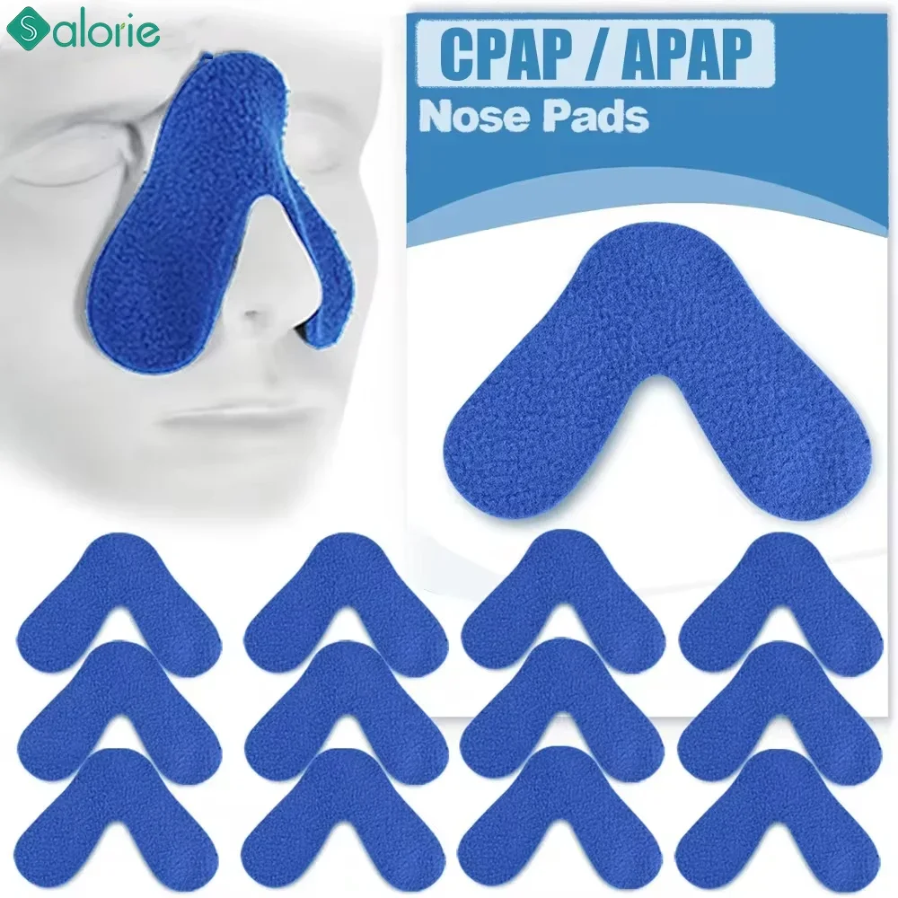 2/5/10/15/20PCS Nose Pads Comfort CPAP APAP BiPAP Nose Pad for Avoiding Leaks Red Mark Pressure on Nose Bridge Can Be Trimmed