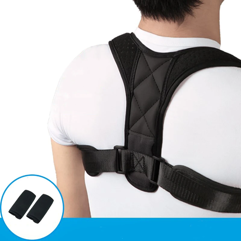 Adjustable Posture Corrector for Men and Women Back Posture Brace Clavicle Support Stop Slouching and Hunching Back Trainer