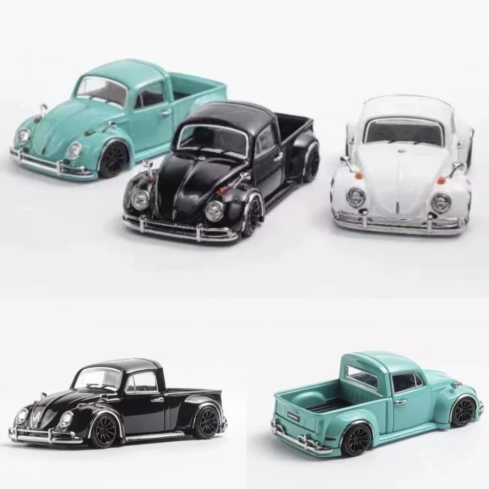 دييكاست ليبرتي 1:64 مقياس بيتل بيك اب طبعة محدودة صغيرة سبيكة سيارة نموذج تحصيل لعبة هدية تذكارية عرض حلية #1