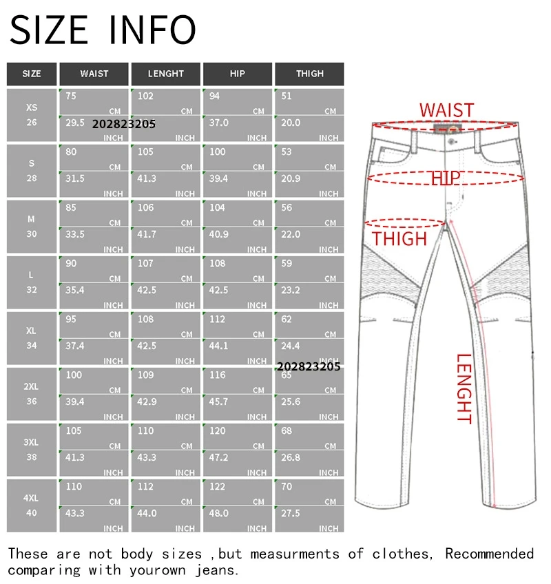 Motorcycle Jeans Motorbike Trousers Moto Motocross Racing Motorcycle Riding Pants With Motorbike Protection Gear