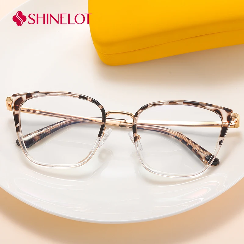 

82108 New Craft Stylish Cat Eye Eyeglasses Prescription Frame Radiation Protection Glasses Trendsetters Medical Grade Eyewear