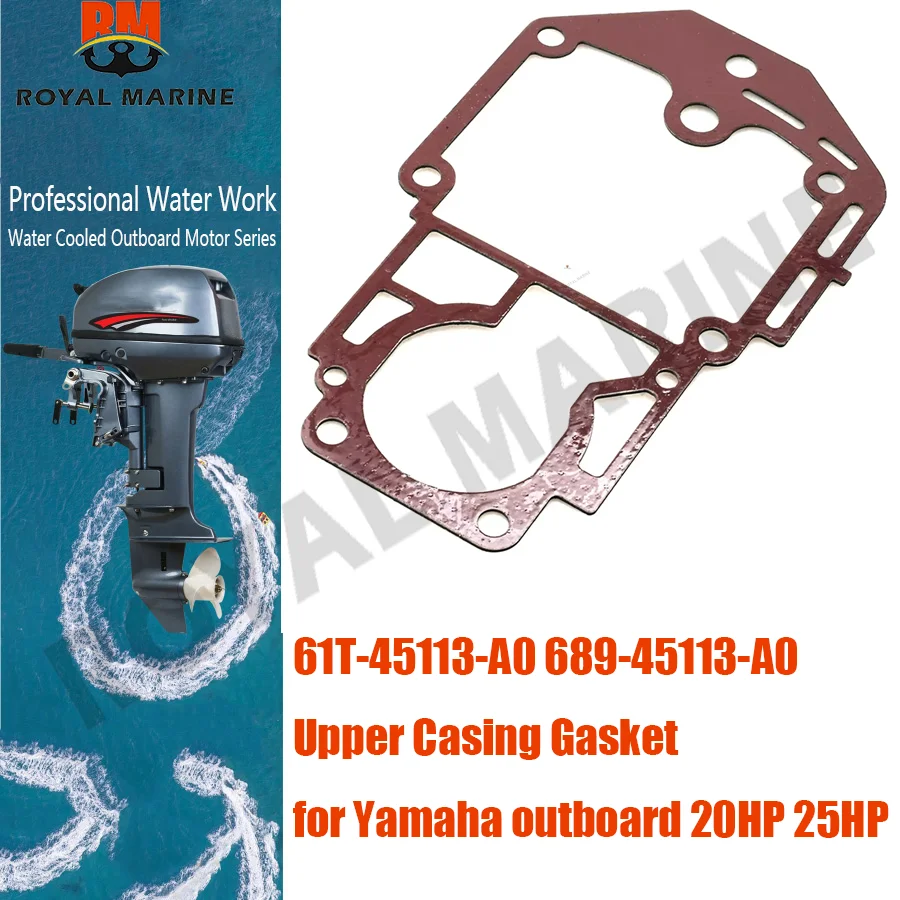 61T-45113-A0 689-45113-A0 Upper Casing Gasket for Yamaha outboard motor 20HP 25HP 30HP WJ500 689-45113 61T-45113 boat engine