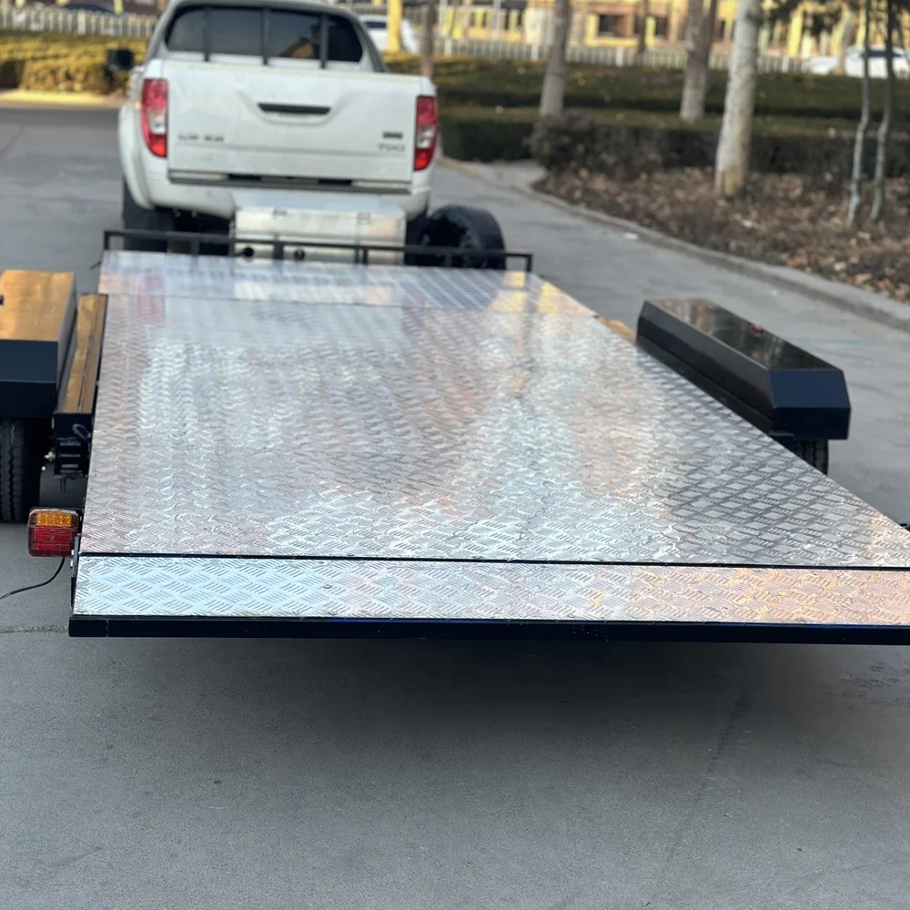 Aluminum Trailer for Car Sport Car Hauler Trailer for Sale Hot Selling Open Car Trailers