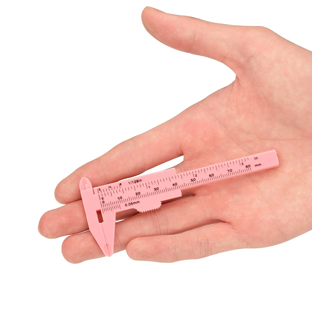 

Eyebrow Measuring Ruler Professional Plastic Sliding Caliper for Precise Eyebrow Length and Facial Dimensions Measurement Tool