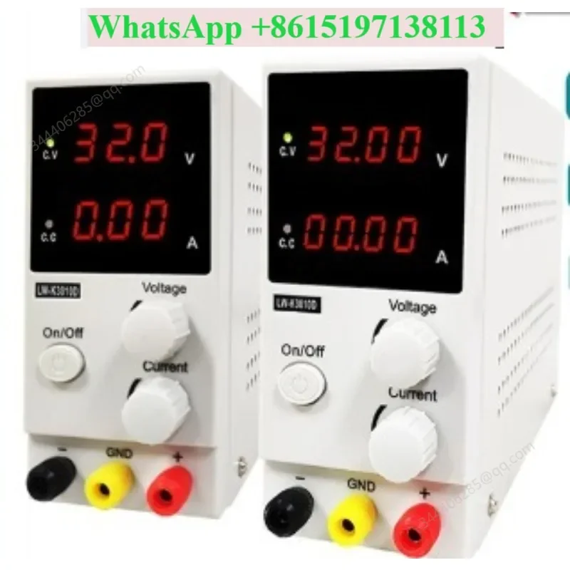 K3010D Adjustable DC Regulated Switching Power Supply 30V10A Mobile Phone Repair 30V 5A High Precision 4-bit