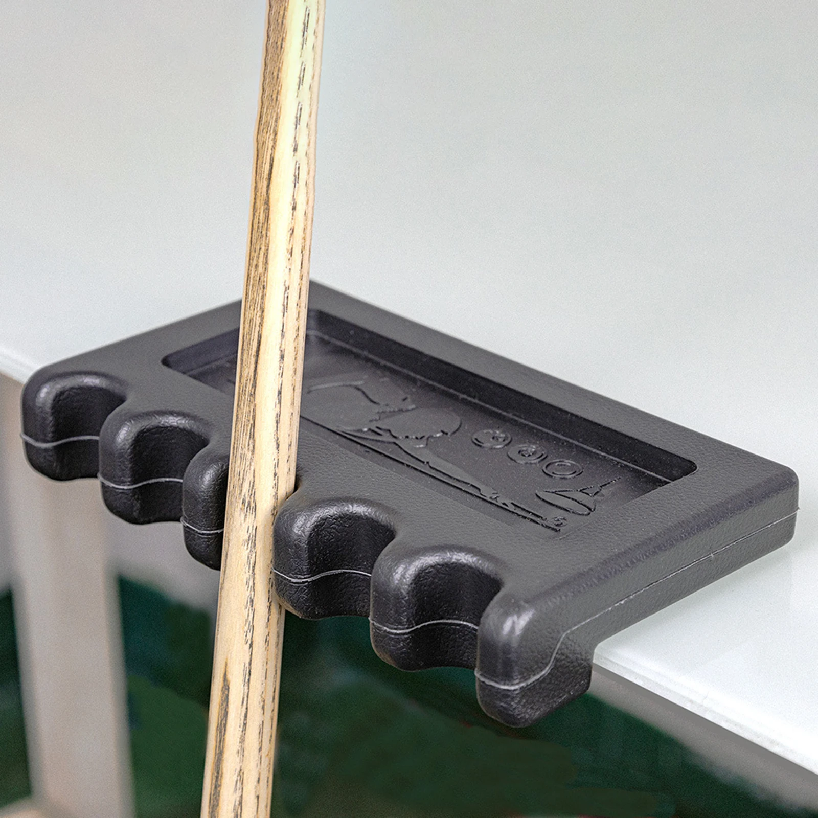 Portable Pool Snooker Billiards Holder Durable Plastic Billiard Rack Stick Stand Free Installation for Billiard Club Accessories