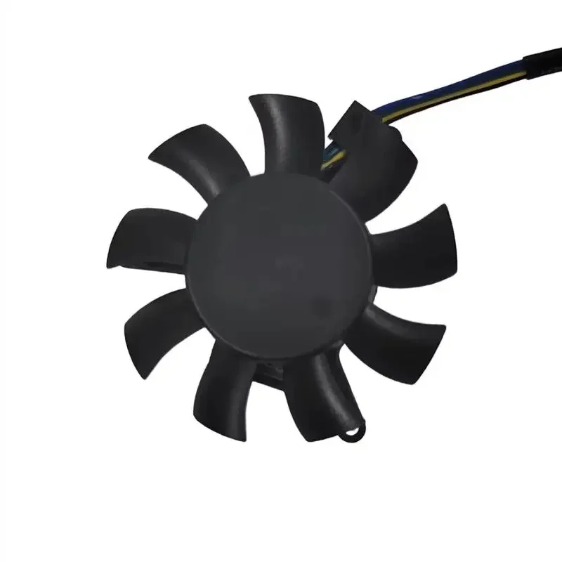 N+ for Powerlogic 5010 5CM Frameless Cooling Fan for Graphics Card Equipment, Model PLD05010B12HH, Mounting Hole Spacing: 39mm