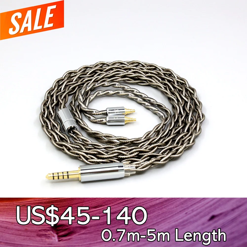 

99% Pure Silver Palladium + Graphene Gold Earphone Shielding Cable For Sennheiser IE40 Pro IE40pro 4 core LN008214