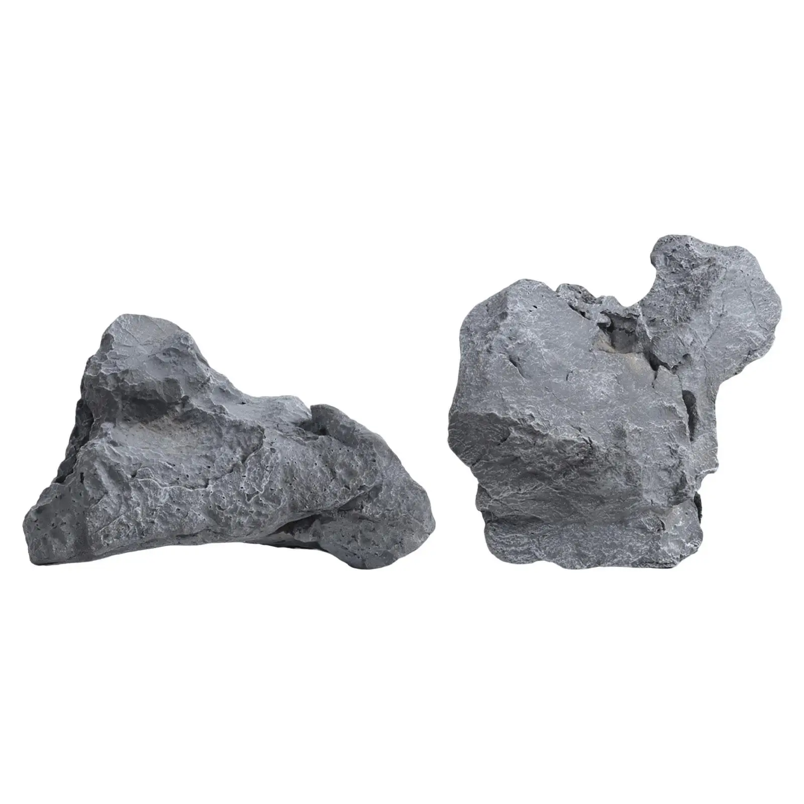 Artificial Rock Crafts Decorative Creative Multifunctional Lightweight Landscape Rock Realistic for Garden Lawn Yard Patio Porch