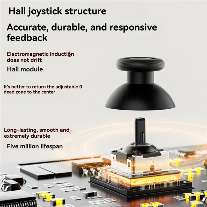 

T31C-Aolion For PC Windows For NS Switch Wireless Mini Game Controller Joypad Hall Effect Joystick For Nintend Switch Retro Game