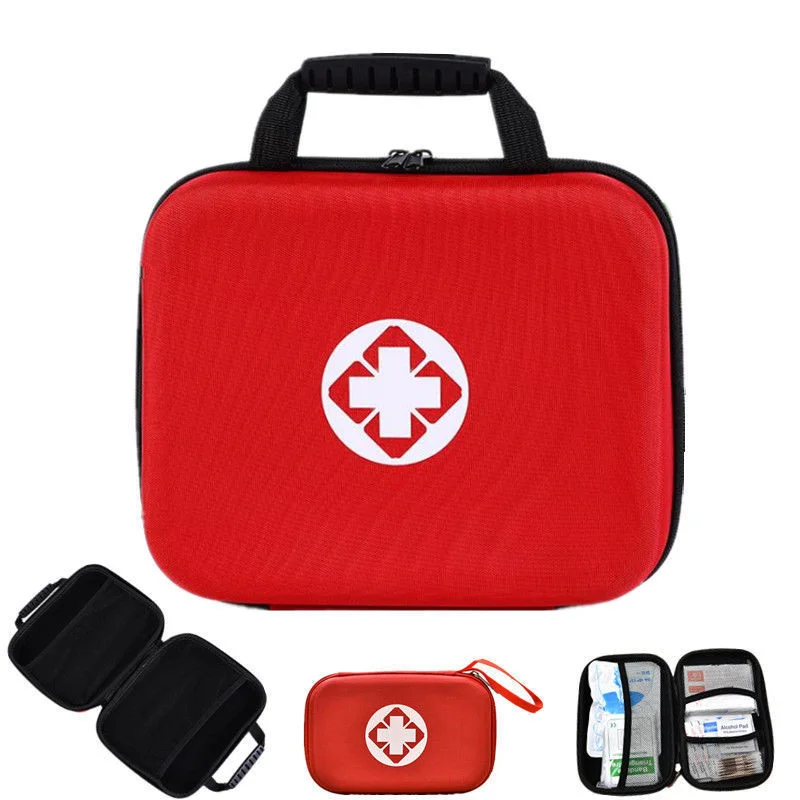 Borsa per Kit di pronto soccorso con guscio rigido da viaggio per la casa Kit di emergenza per sport all\'aria aperta coperta di emergenza per borsa