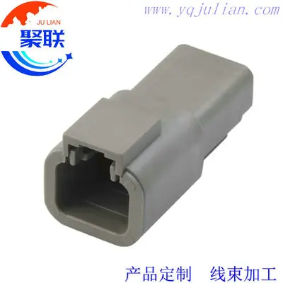 Auto 2pin plug DTP04-2P ATP04-2P wiring sealed plug electrical waterproof connector with terminals