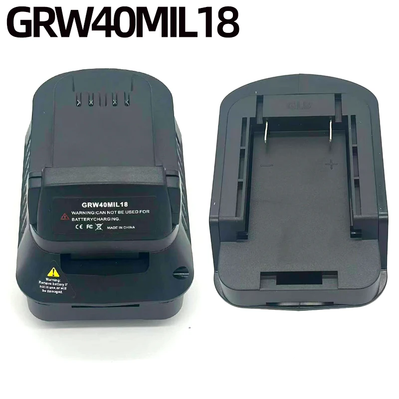 GRW40MIL18 Battery Adapter Converter Compatible for Greenworks 40V Lithium-ion Batteries