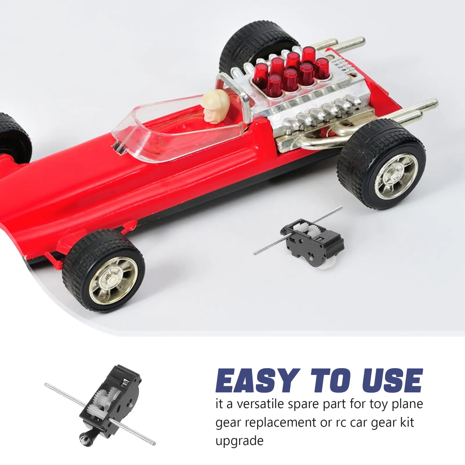 10Pcs Pull Back Car Simple Install Mini Mechanical Spring Motor Unit for Replacement Universal Use