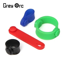 Universal Silicone Fixing Tension Strap Tie Up Rubber Bandage Throttle Tubing Clutch Cables Wires For All Motorcycle Accessories