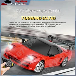LDRC LD1803 NXS Drift Car RTR 1/18 2.4G 2WD ESP Gyroscope RC Car Drift Vehicles LED Lights Full Scale Controlled Model Toys