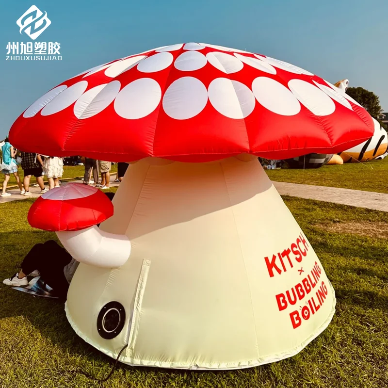 

Индивидуальная надувная мультяшная воздушная модель гриба - рекламный декоративный реквизит для вечеринок и мероприятий в торговом центре на открытом воздухе