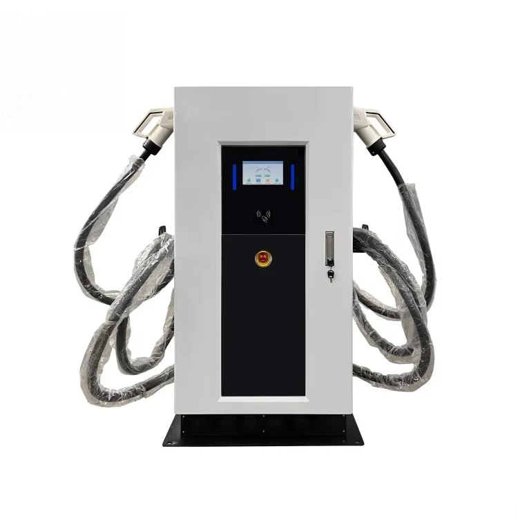 High-Power 40-80KW EV DC Charging Pile, AC380V Input, 200-1000V Wide Voltage Output, Multi-Standard Connector EV Charger