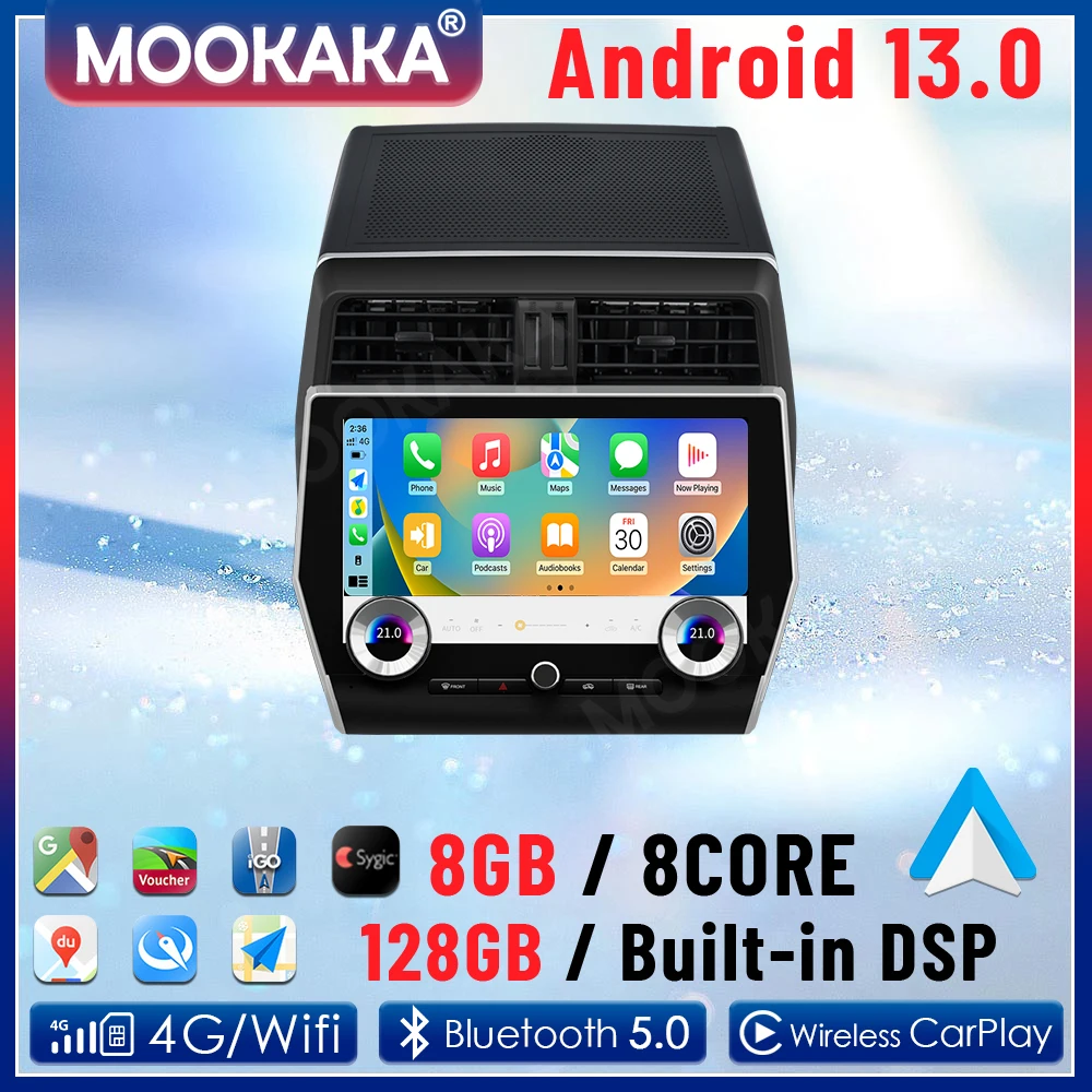 

Android 13 Carplay GPS Navigation For Toyota Prado 2010-2022 Car Radio Stereo Multimedia Player Recorder Head Unit 11.8" Screen