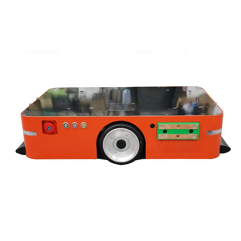 Hot Selling Unmanned Automated Guided Vehicle Intelligent Small Fast Industrial AGV Cheap Agv Ro bot Price