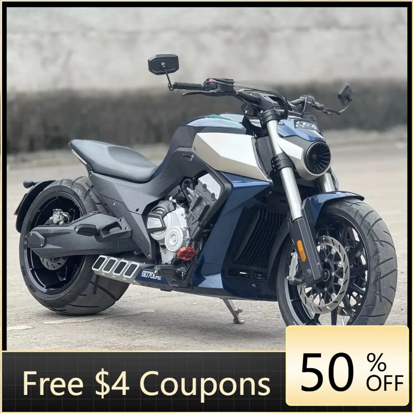 Rs LFC700 cruiser wide rear tire liquid-cooled durable motorcycle 1000CC  100km/h Immediate delivery