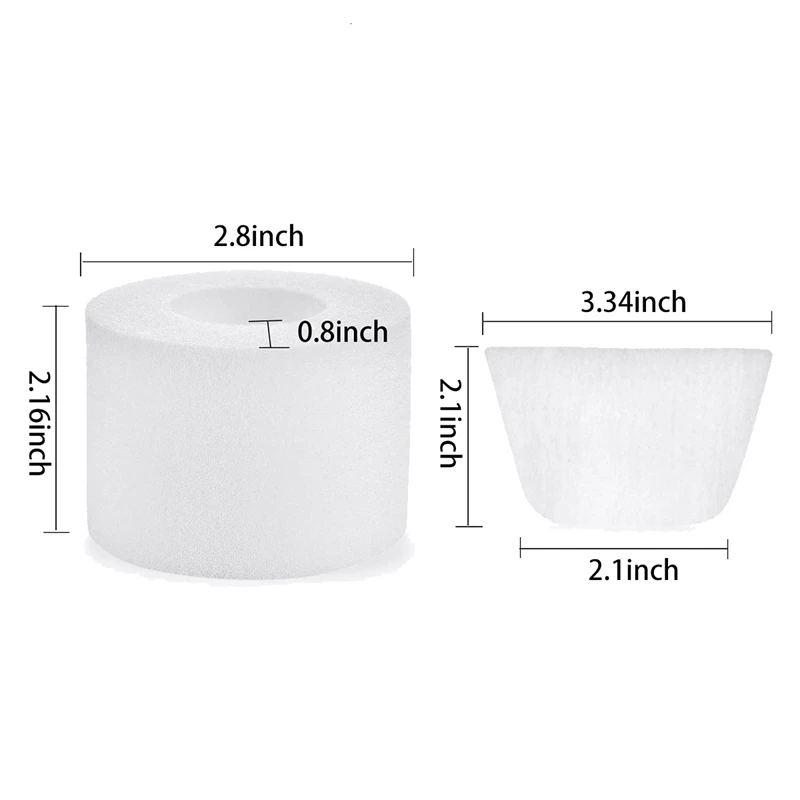 サメのクリーン用フォームフェルトフィルター,スペアパーツ,if100,if200,ic205