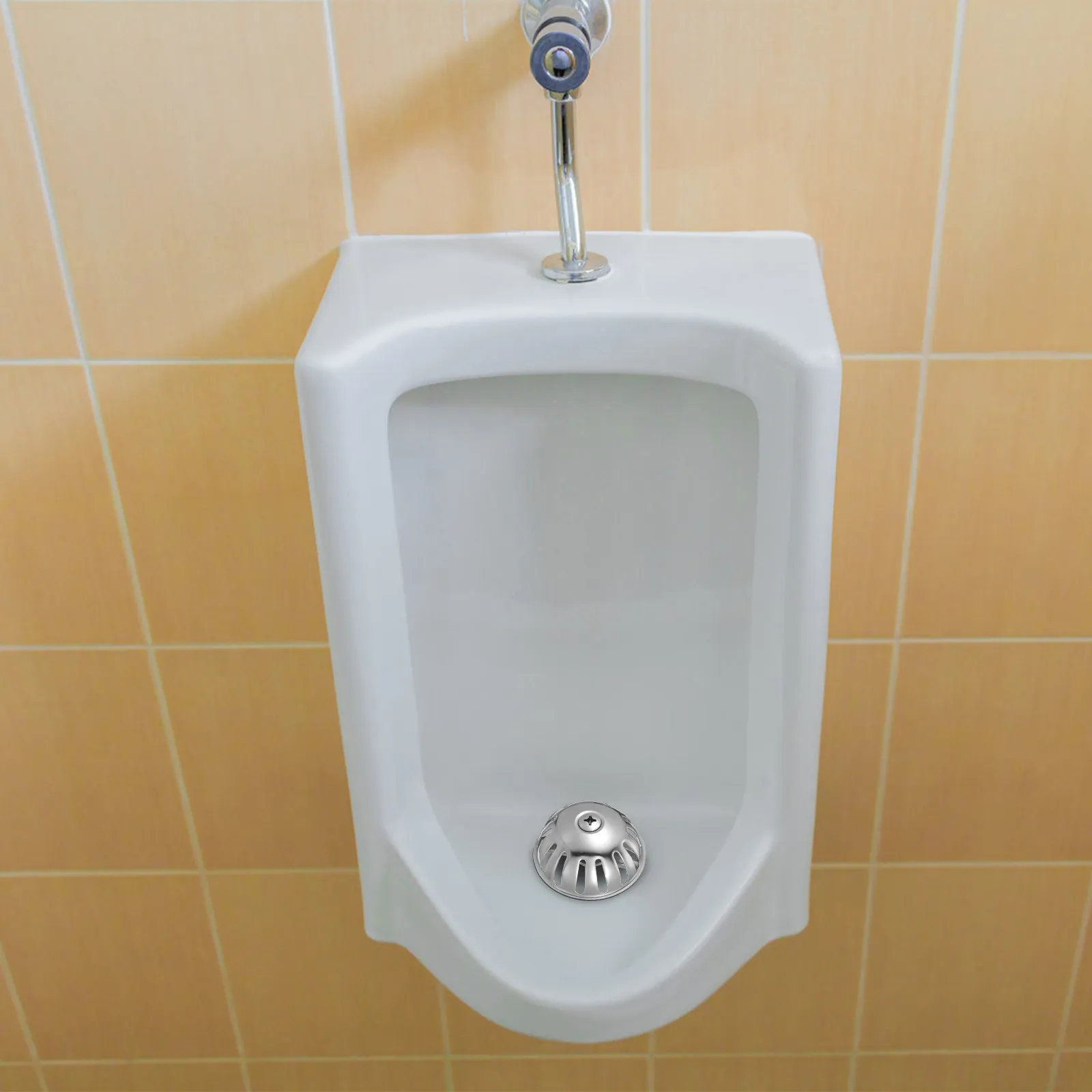Premium Stainless Steel Urinal Strainer Drain Cover Stopper for Men's Toilets Bathroom Hygiene Clog Prevention Urinal Accessory