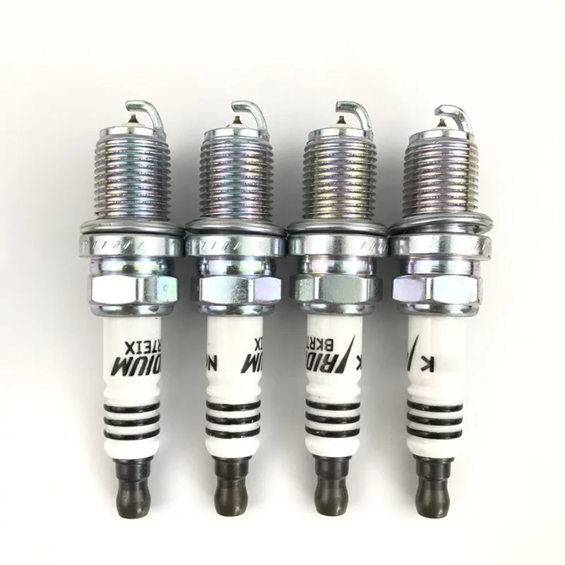 4PCS BKR7EIX 2667 Iridium Spark Plug For Polaris-Porsche BMW-Honda Volvo-Audi High Quality BKR7EIX-2667 Plugs