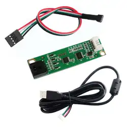 RCmall 4 drut oporowy kontroler ekranu dotykowego USB Panel dotykowy LCD karta sterownika ekranu dotykowego