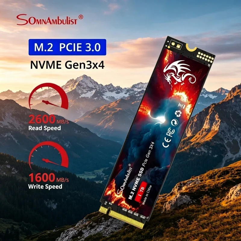 

Elite SomnAmbulist M2 NVME SSD 2280 PCIe 3.0 128GB 256GB 512GB 1TB Rapid-response Internal Solid State Drive For Laptop Desktop