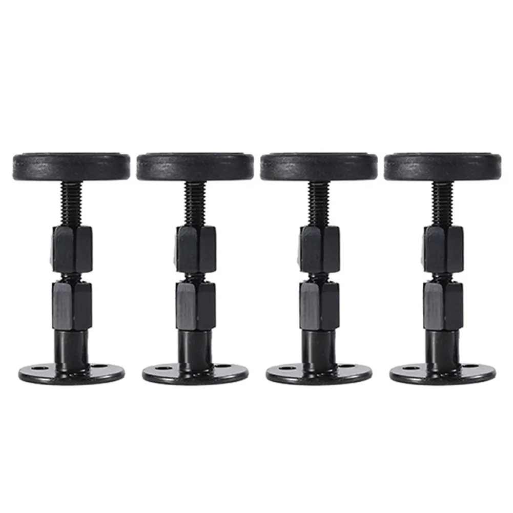 4pcs Anti Vibration Bed Frame Anti-shake Tool Wall Quiet Headboard Stopper Room Sofa Fixer Adjustable Height Cabinet Telescopic