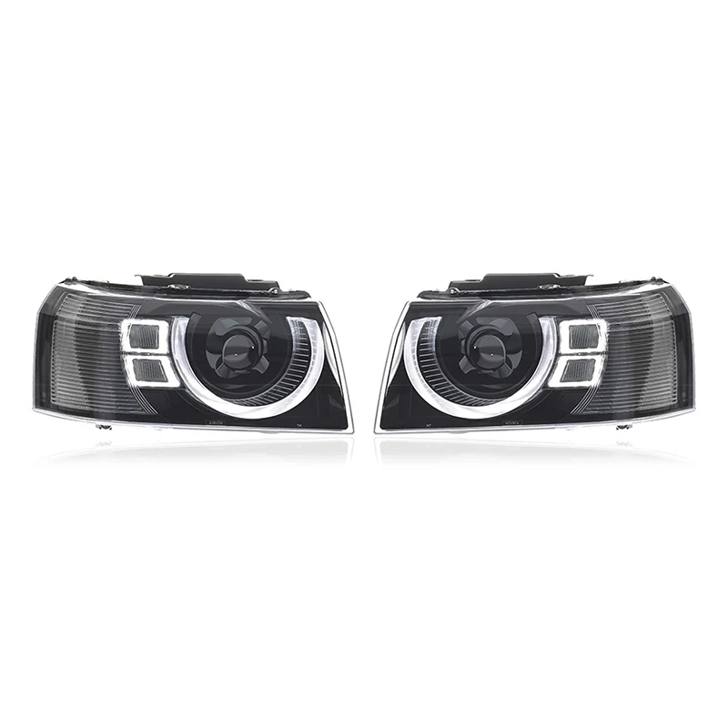 

LED Headlight Assembly For Land Rover Freelander 2 L359 2010-2015 Modified Defender Daytime Running Lights Turn Signals Headlamp