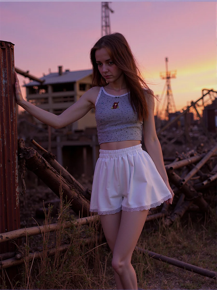 Shorts feminino perna larga bermuda leve respirável linho cordão ajustável perfeito férias coreano chique outfits