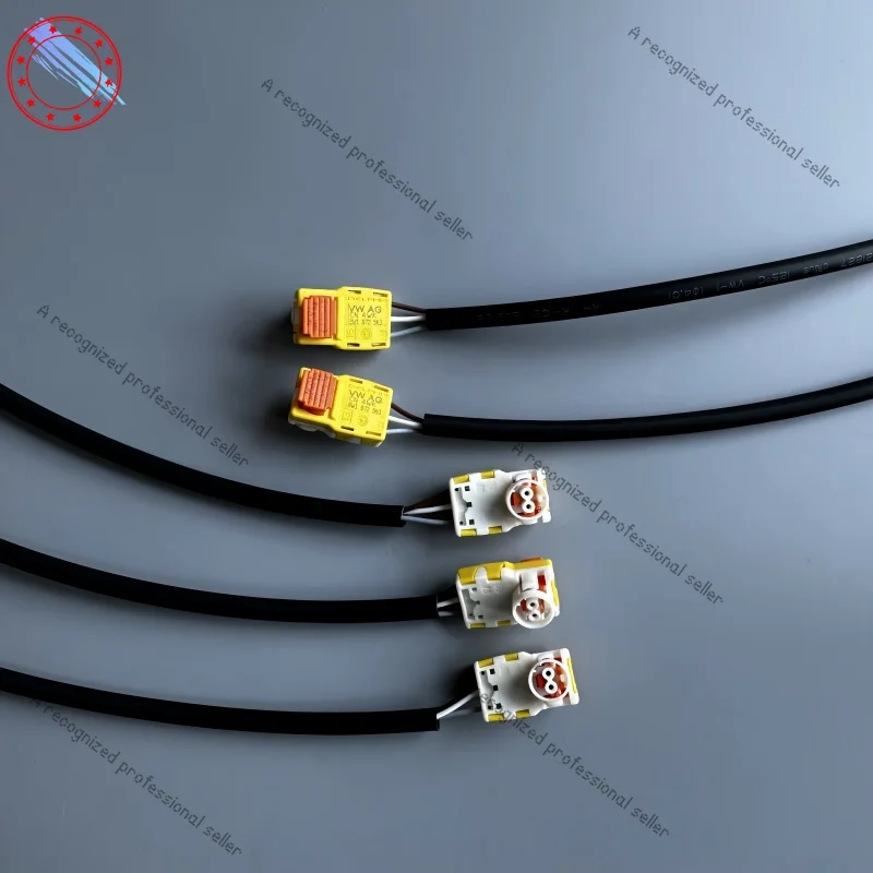 

5Pcs 3PIN Steering Wheel Seat Plug Connector Cable for Peugeot Porsche Audi Volkswagen Seat Skoda