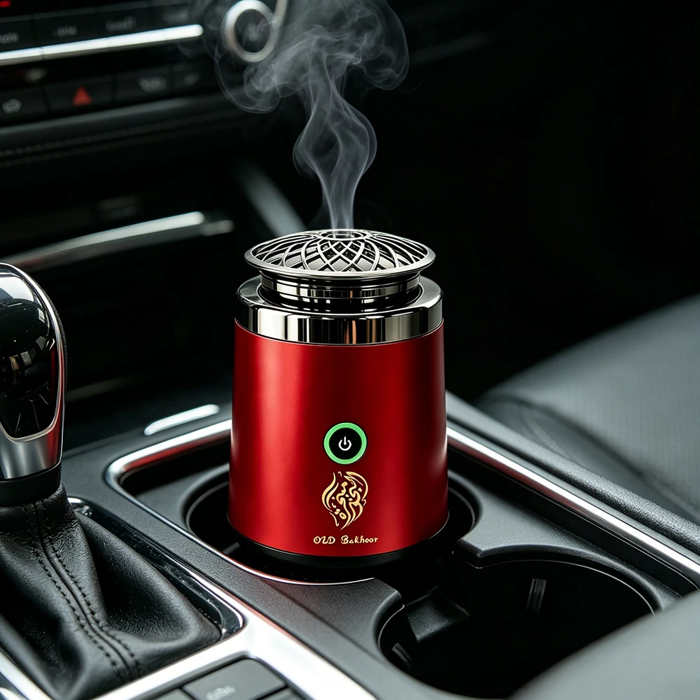 New Car Electronic Incense Burner, Arab Bakhoor Burner, USB Charging Style Aromatherapy Burner, Indoor Aromatherapy Ornament