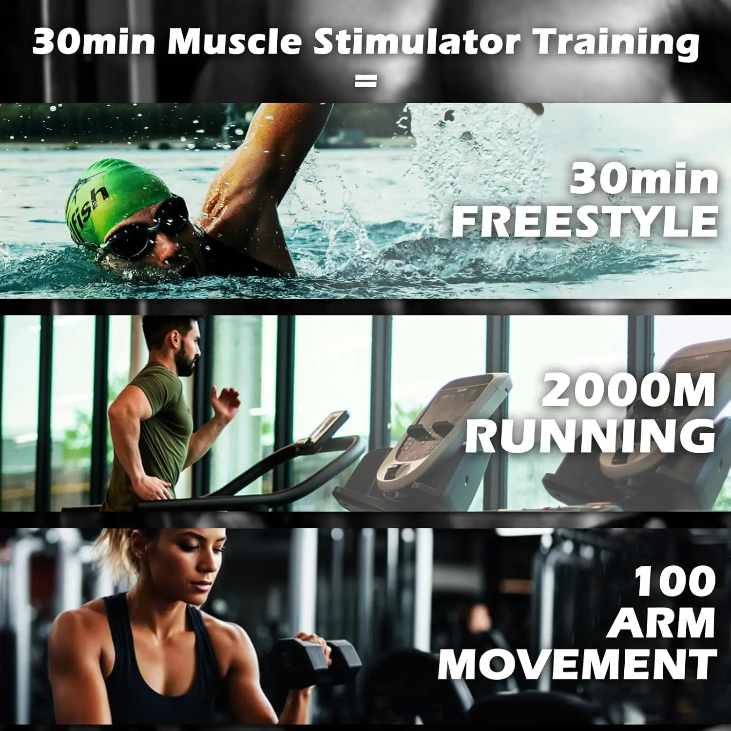 ABS Stimulator EMS Muscle Stimulator Ab Machine Portable Abdominal Belt Electronic Pulse Massager Home Office Fitness Workout