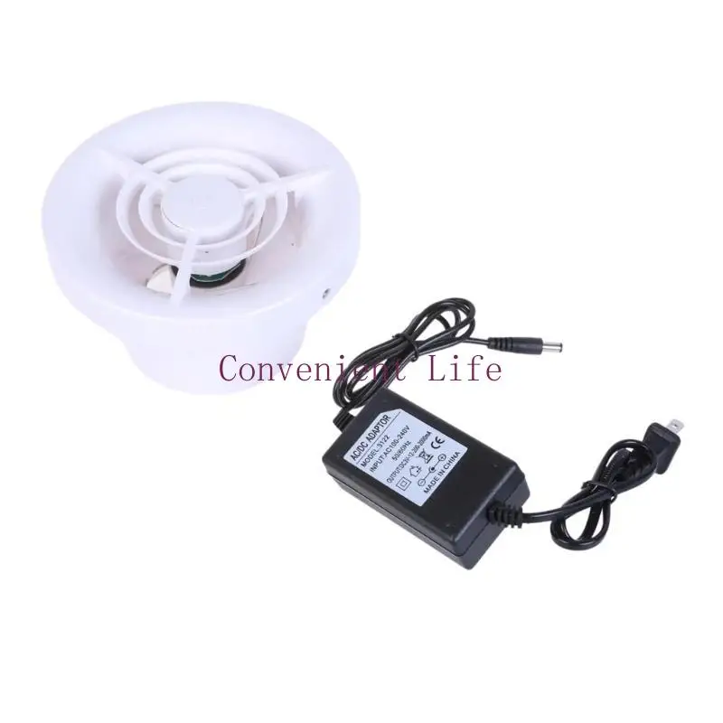 

L1EE 12 В 100 В-240 В с вилкой стандарта США, регулирующий скорость, вытяжной вентилятор, 100-мм канальный потолочный вентилятор