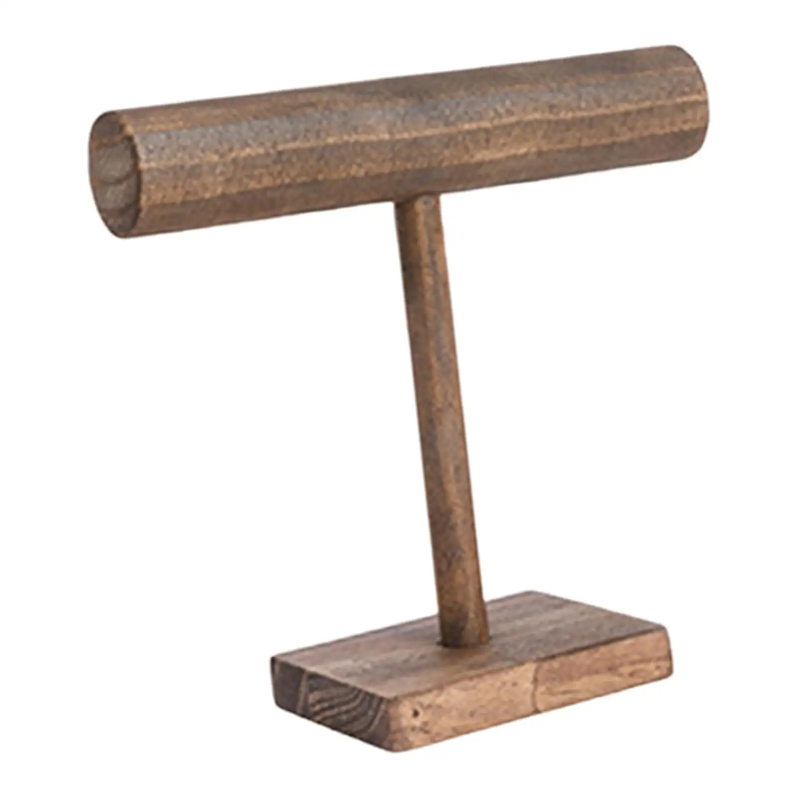 حامل مجوهرات رف عرض سطح المكتب حامل قلادة لسوار الساعة #4