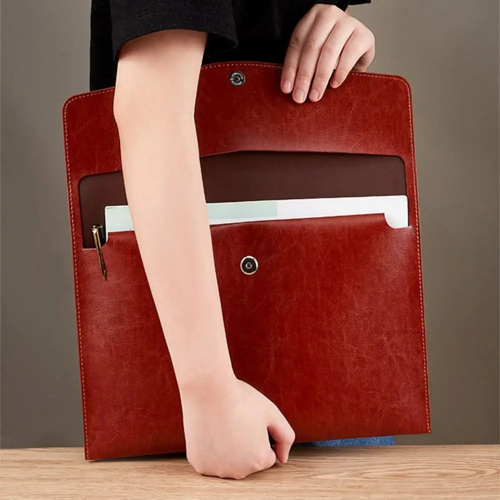 

Storage Bag Receipt Bag Contract Holders School Stationery A4 File Folders Documents Bags File Organizers Business Felt Folder