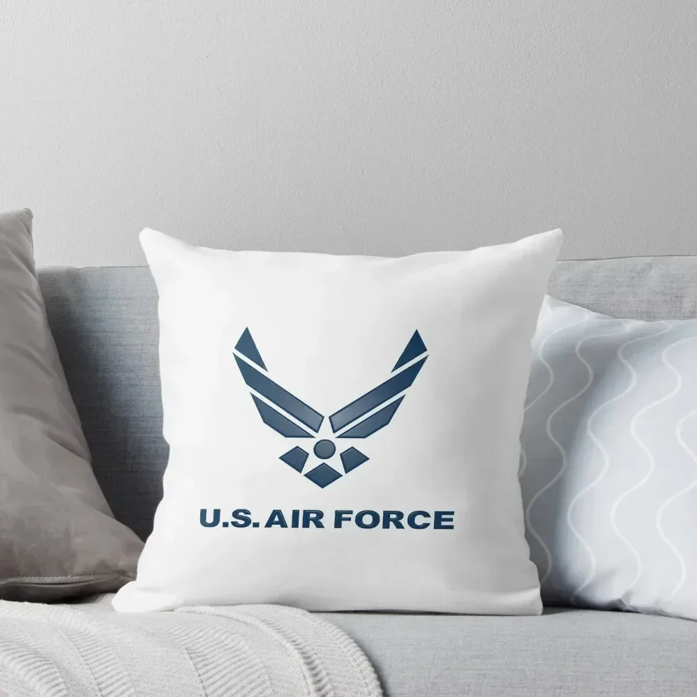 

U. S. Air Force Symbol Throw Pillow Embroidered Cushion Cover Anime christmas supplies Marble Cushion Cover pillow