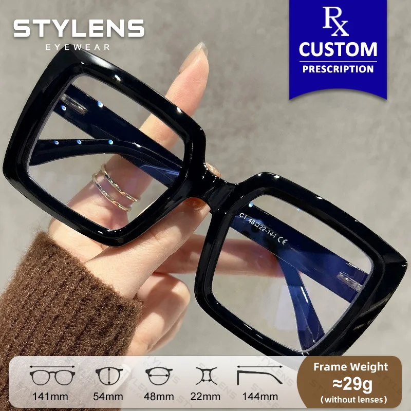 stylens-trendy-square-oversize-prescription-glasses-women-anti-blue-light-currents-reading-glasses-custom-progressive-eyeglasses