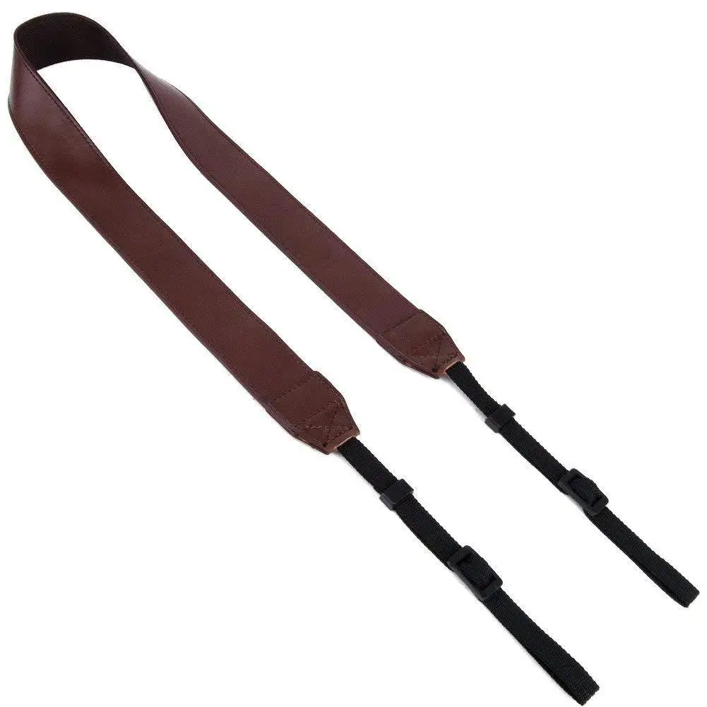 PU-Leder DSLR SLR Kamera Hals Schultergurt für Canon Sony Nikon Pentax Fujifilm Olympus