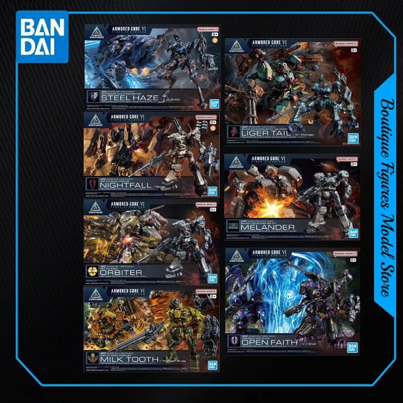 Bandai Original 30MM OPEN FAITH STEEL HAZE NIGHTFALL ORBITER MILK
